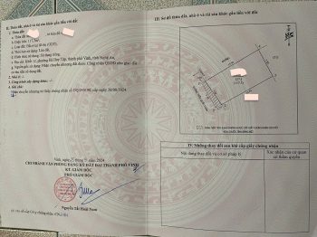 Bán nhà 2 tầng - 127m2 đất hướng Tây Nam, Hà huy tập, Vinh, Nghệ An.